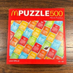 McDonald's Vibrant Sauce Packet Puzzle - 500 Pieces